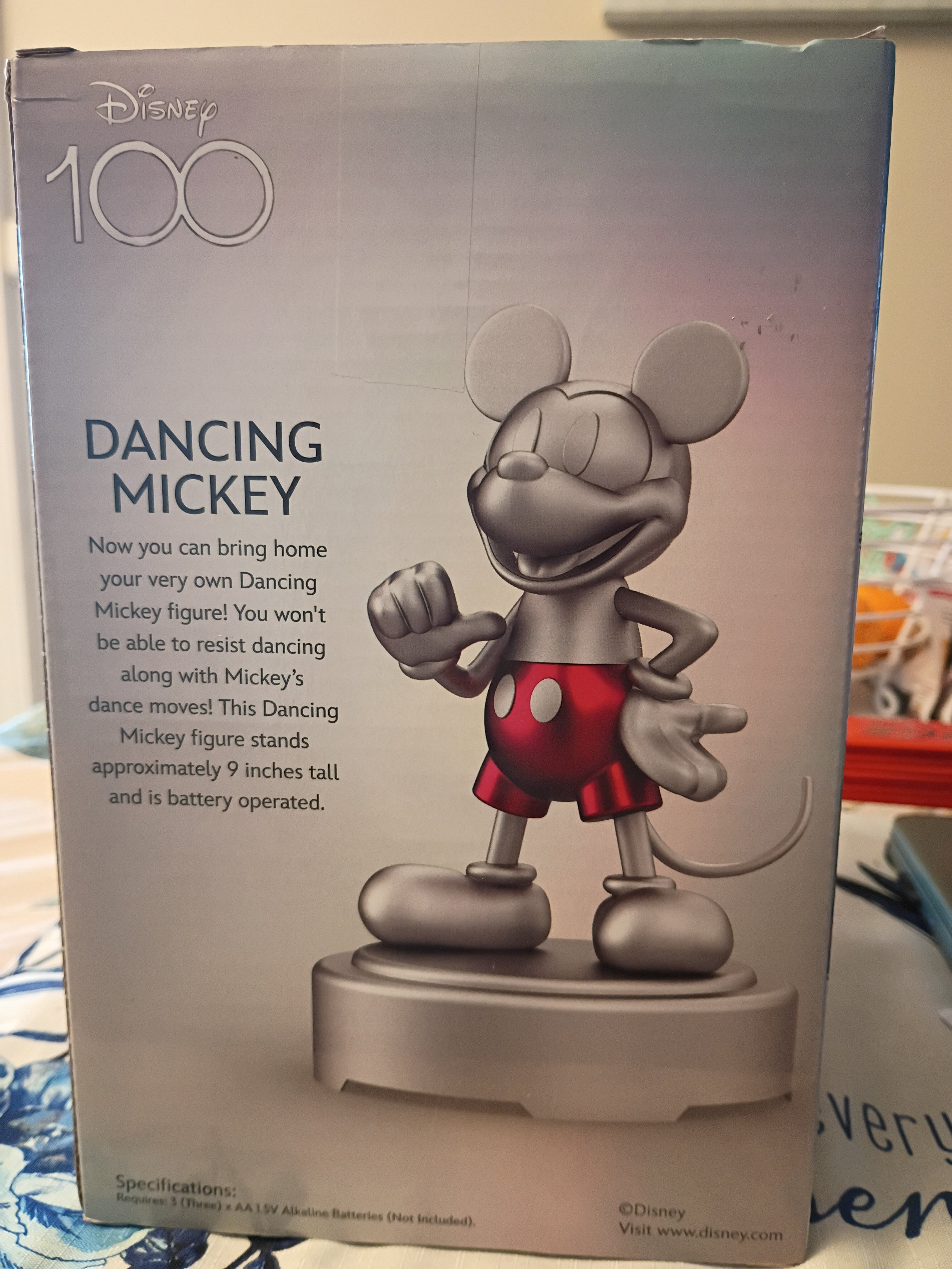 Disney Mickey mouse 100 year dancing toy