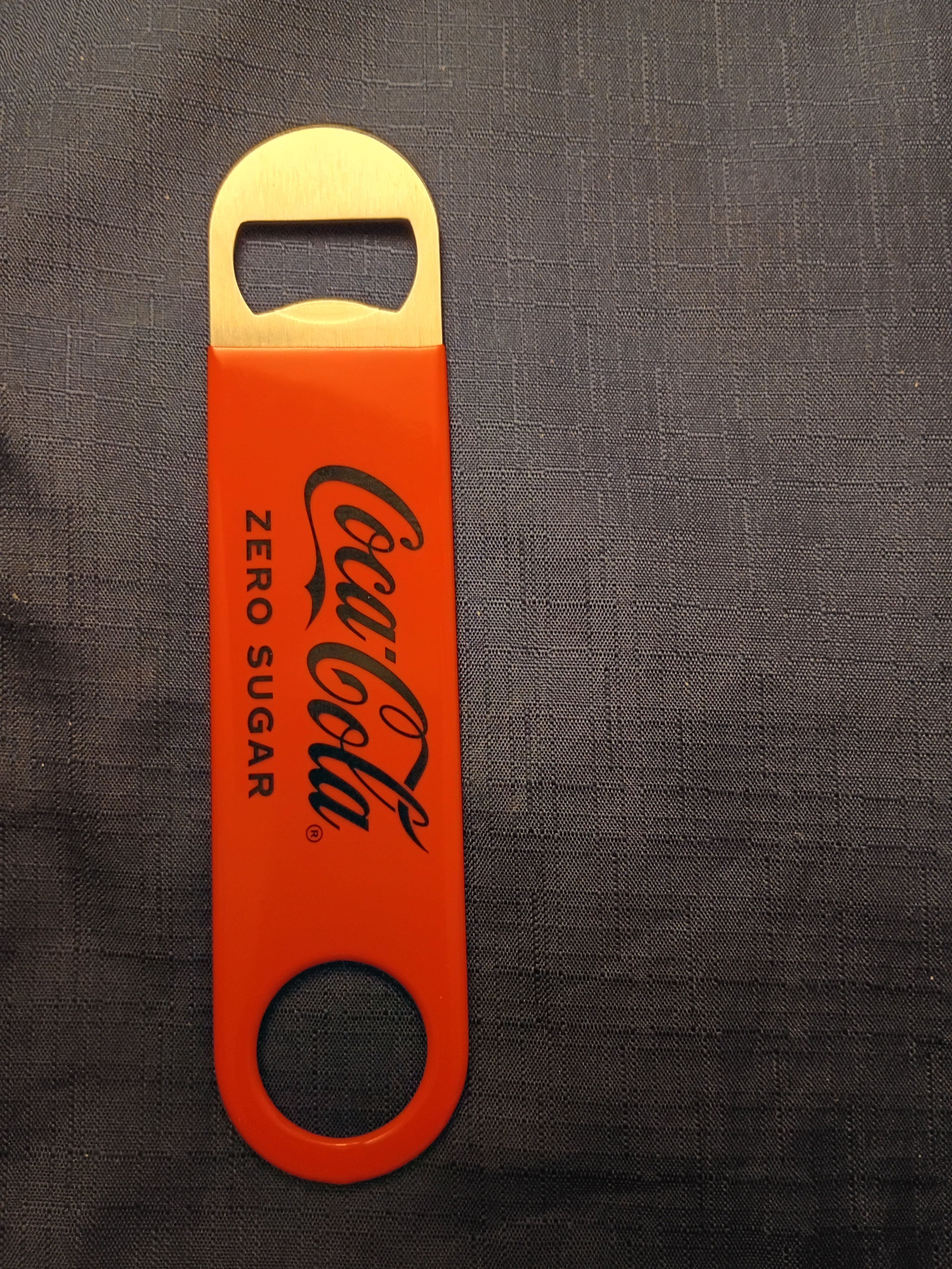 Classic Coca Cola flat bar bottle opener