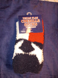 TEXAS!!! FLAG CHENILLE SOCKS WITH GRIPS