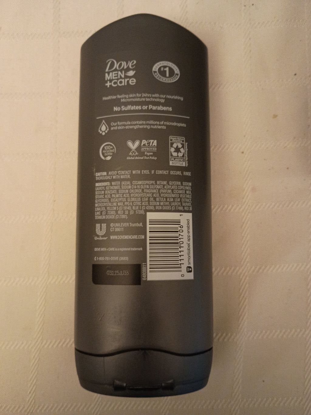 Doves men plus care body wash blue eucalyptus plus Birch relaxing