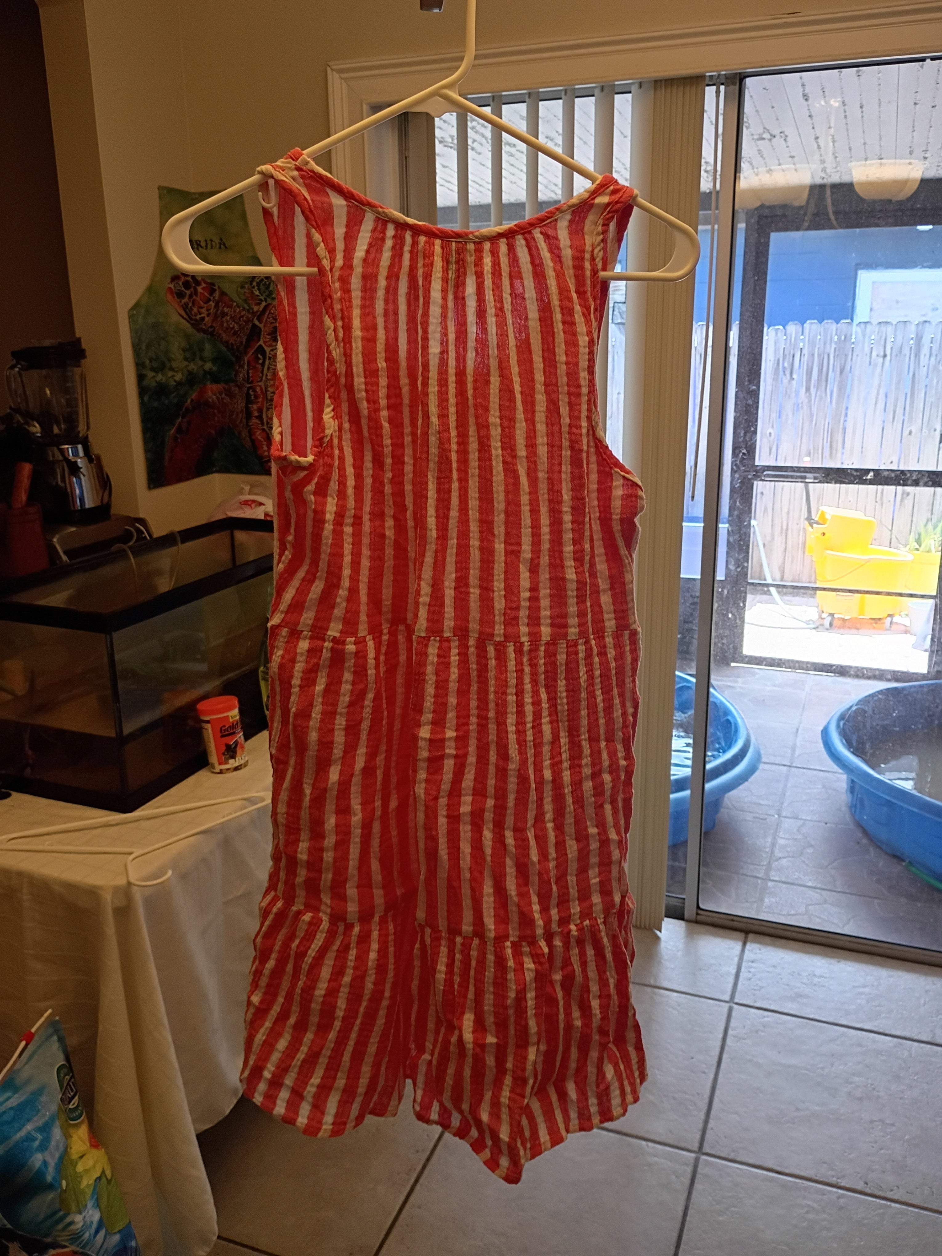 ✨ NWT Universal Thread Pink Striped Tiered Mini Dress - Size Small ✨