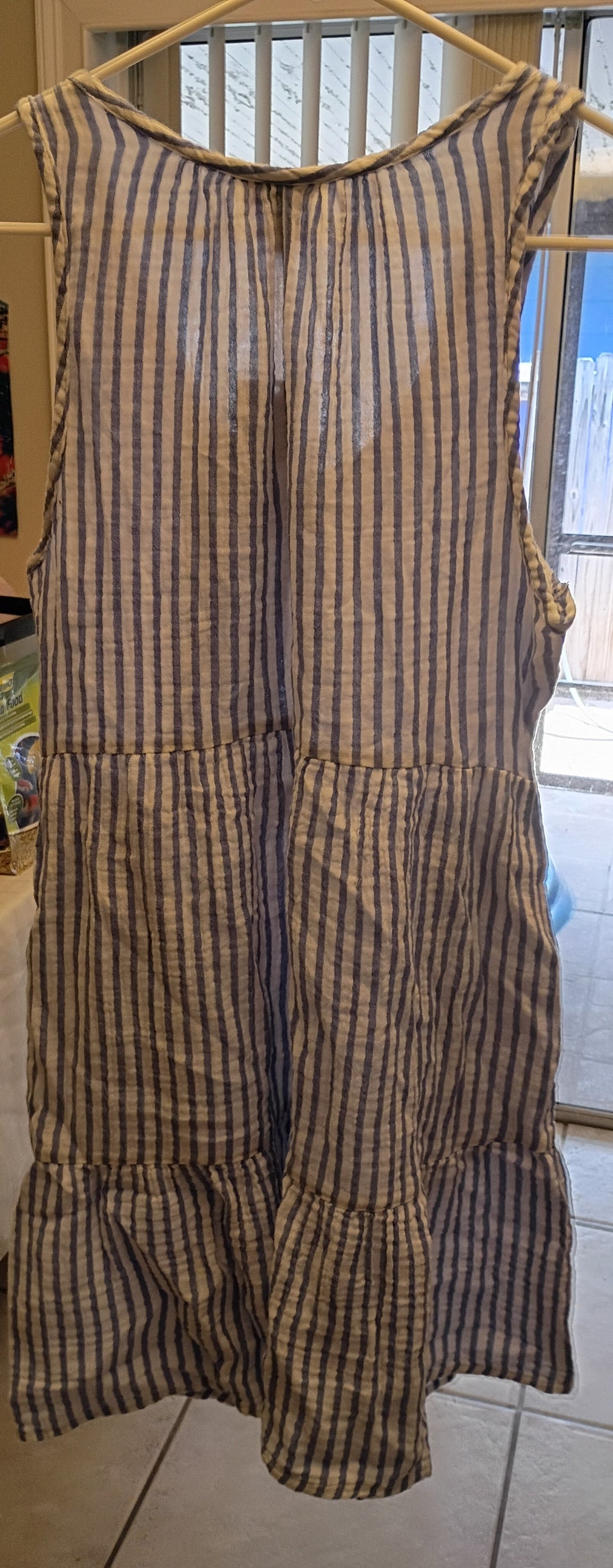 ✨ NWT Universal Thread Blue Striped Tiered Mini Sundress – Size small ✨