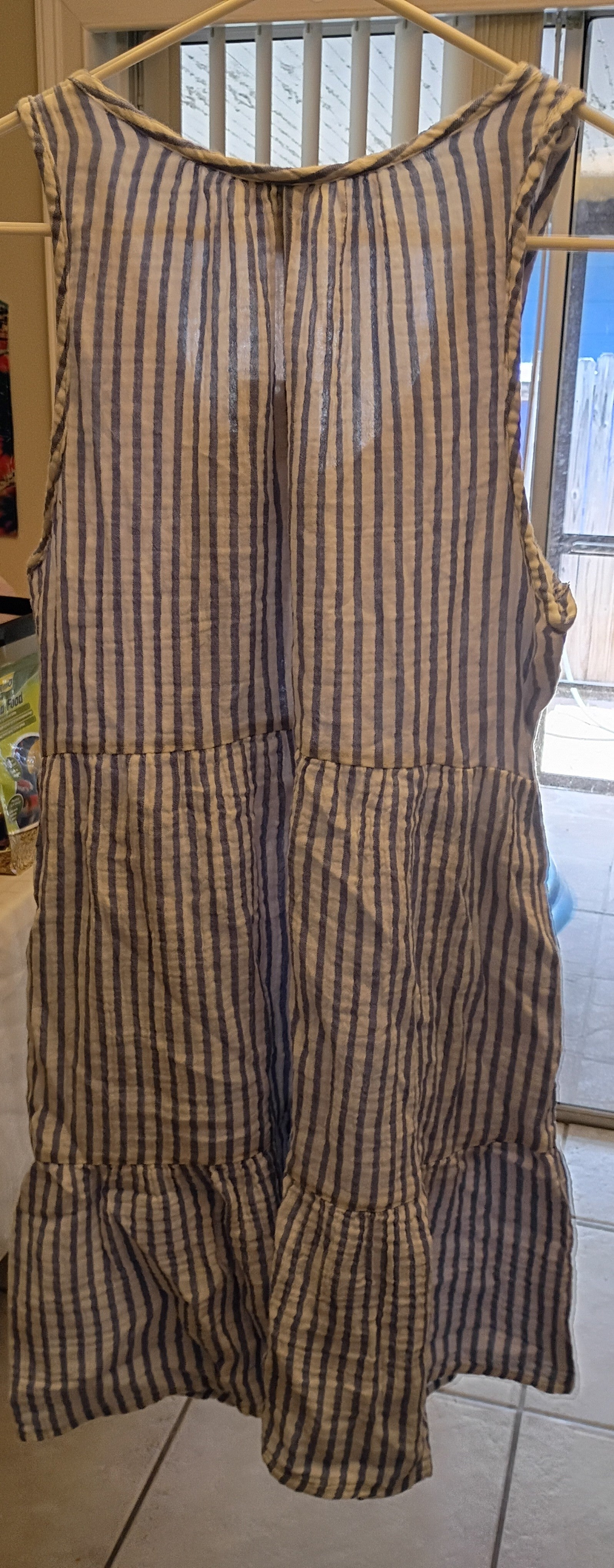 ✨ NWT Universal Thread Blue Striped Tiered Mini Sundress – Size small ✨