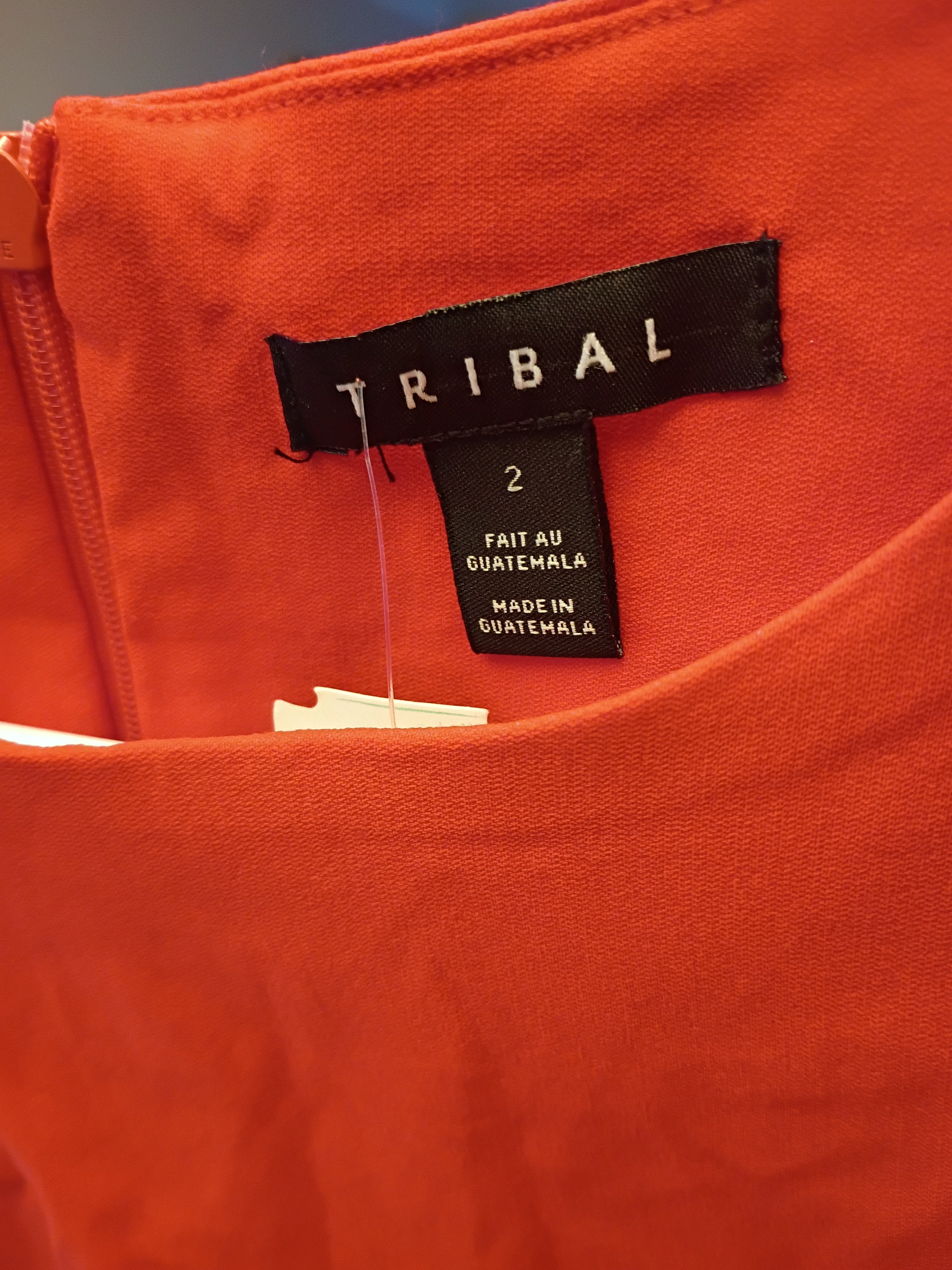 Red tribal raquel dress