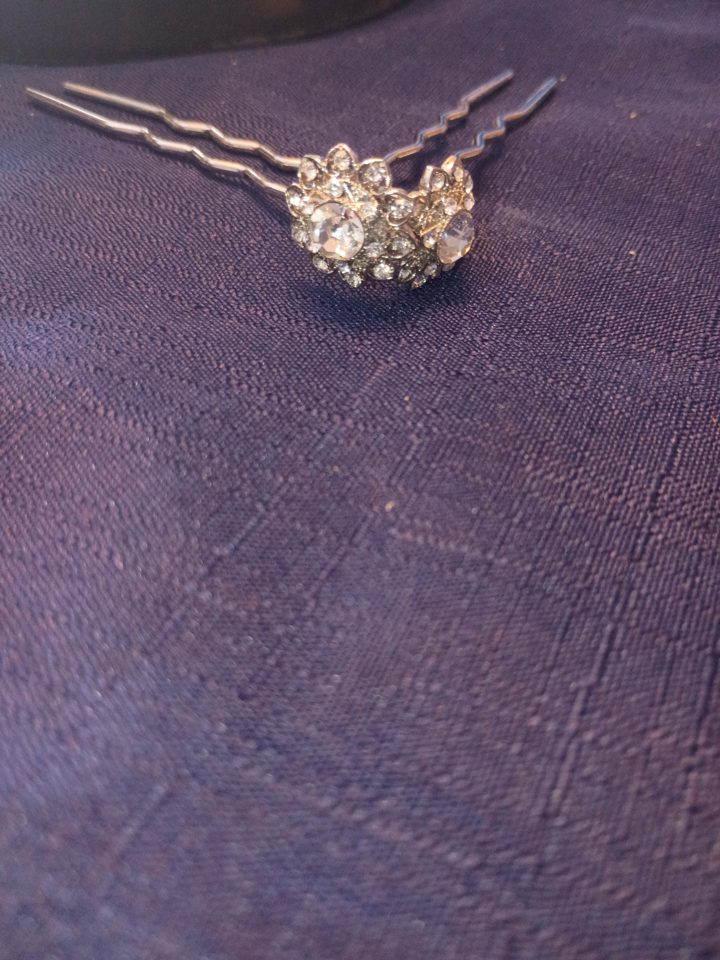 Celestial Bloom Brilliant-Cut Crystal Hair Jewelry