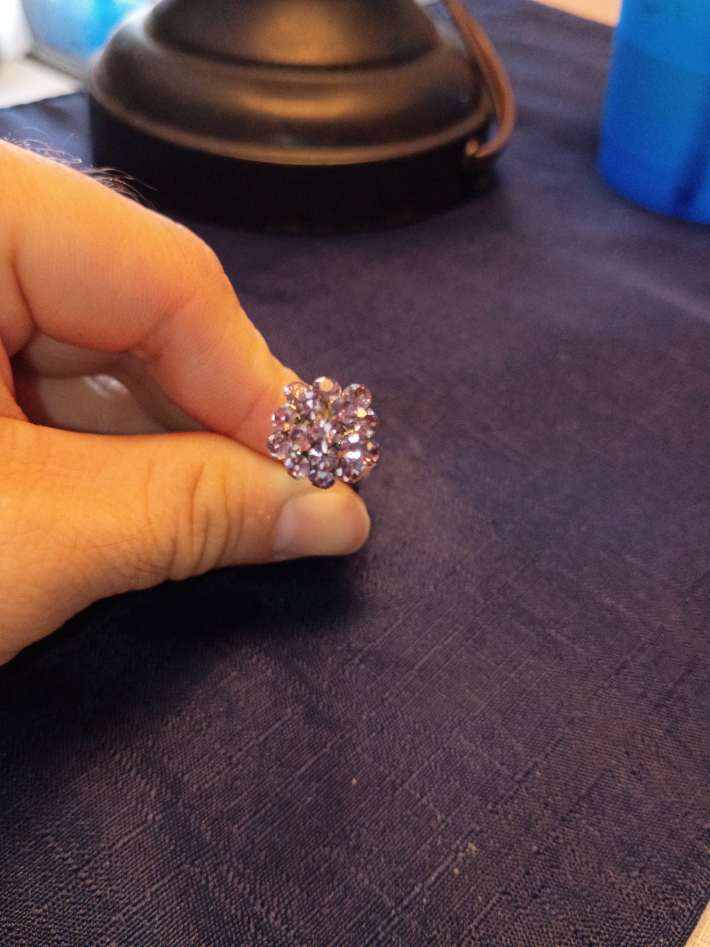 The Duchess Rose Crystal Hairpin Trio