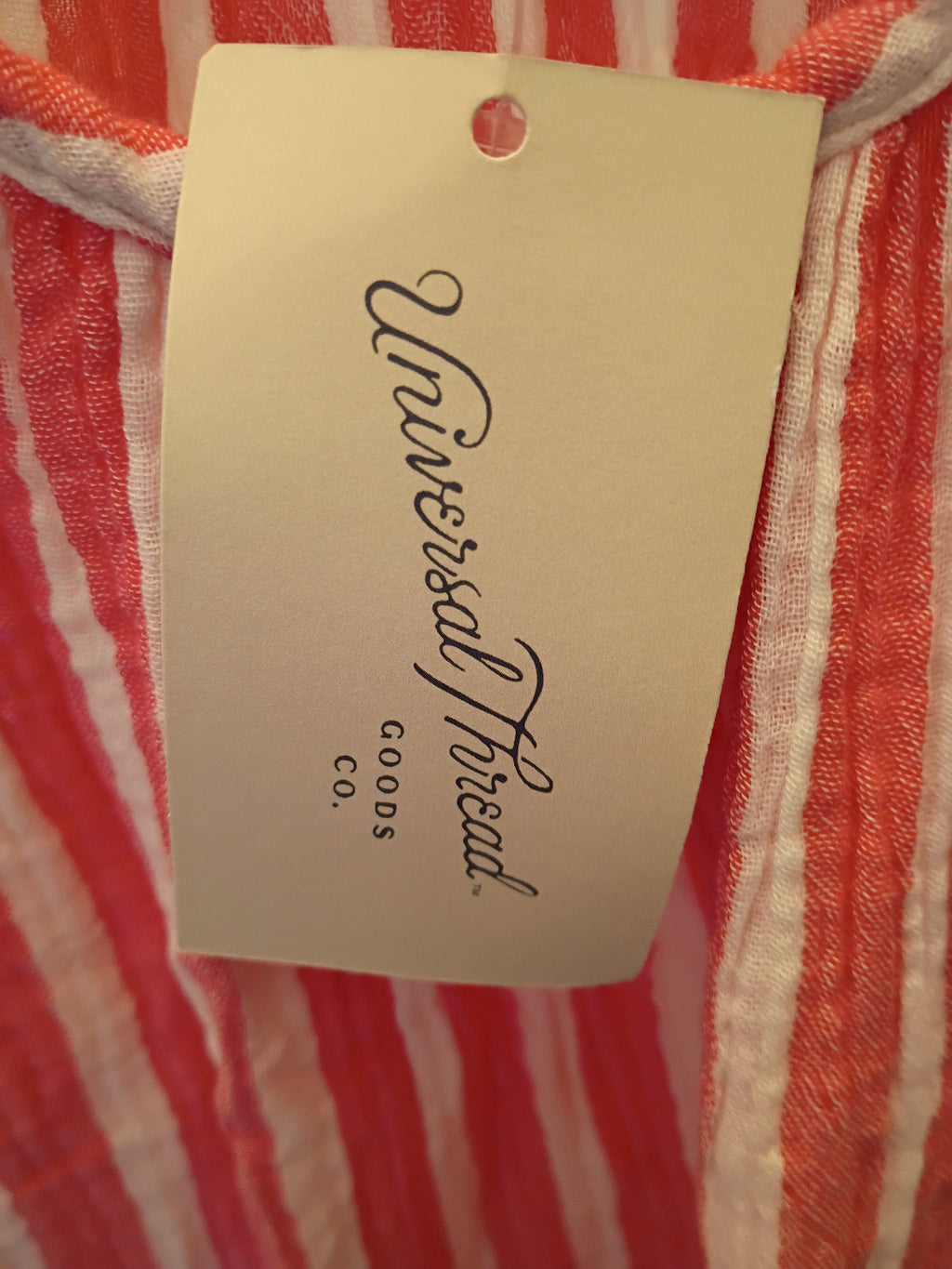 ✨ NWT Universal Thread Pink Striped Tiered Mini Dress - Size Small ✨