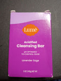 Lumē pacified cleaning bar lavender sage